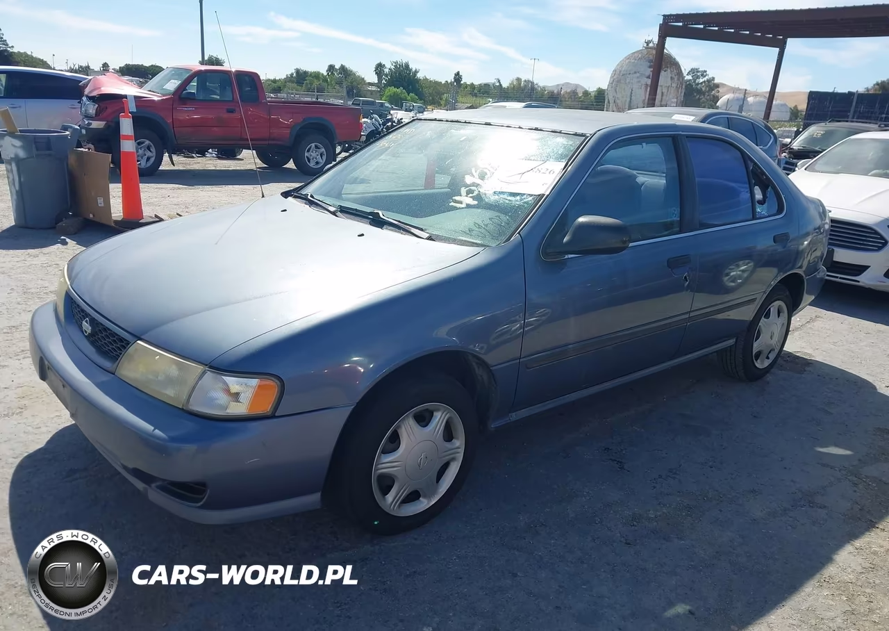 1998 Nissan Sentra Gle-Gxe-Xe VIN:1N4AB41D4WC729249 - 2