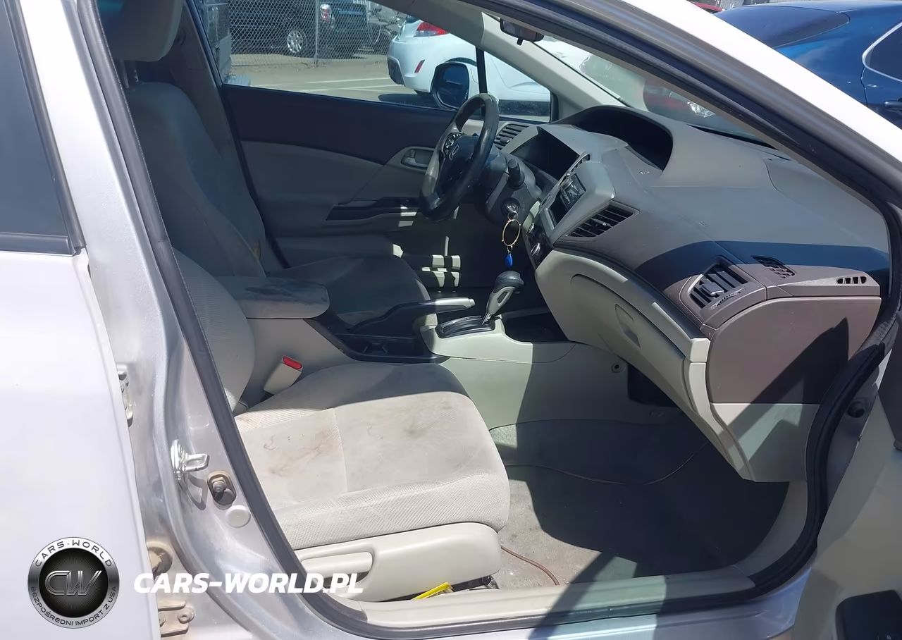 2012 Honda Civic Lx VIN:19XFB2F55CE345801 - 5