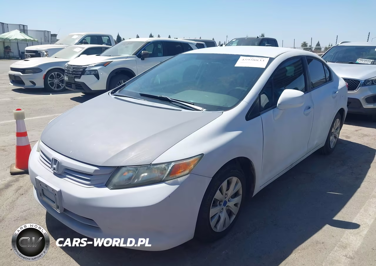 2012 Honda Civic Lx VIN:19XFB2F55CE345801 - 6