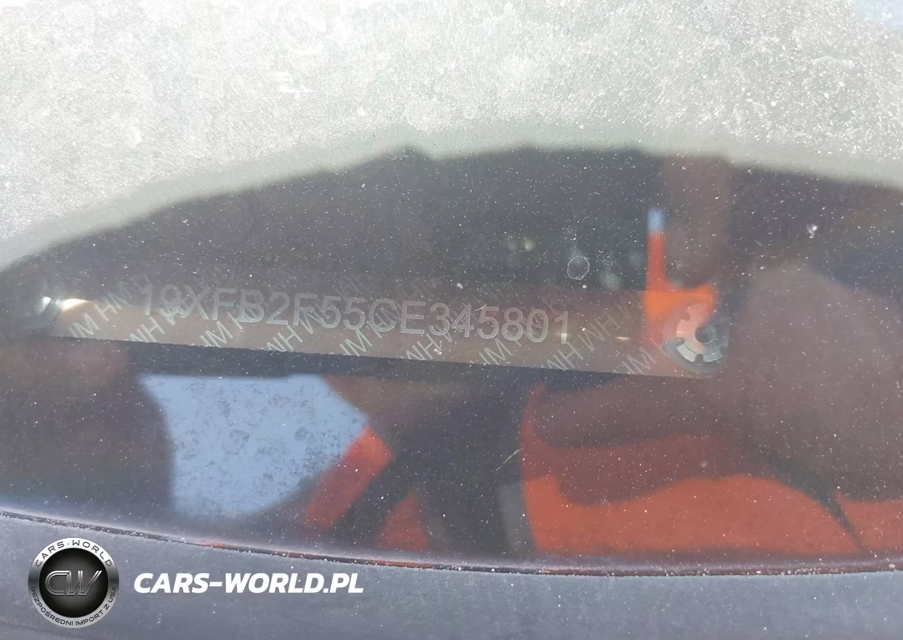 2012 Honda Civic Lx VIN:19XFB2F55CE345801 - 9