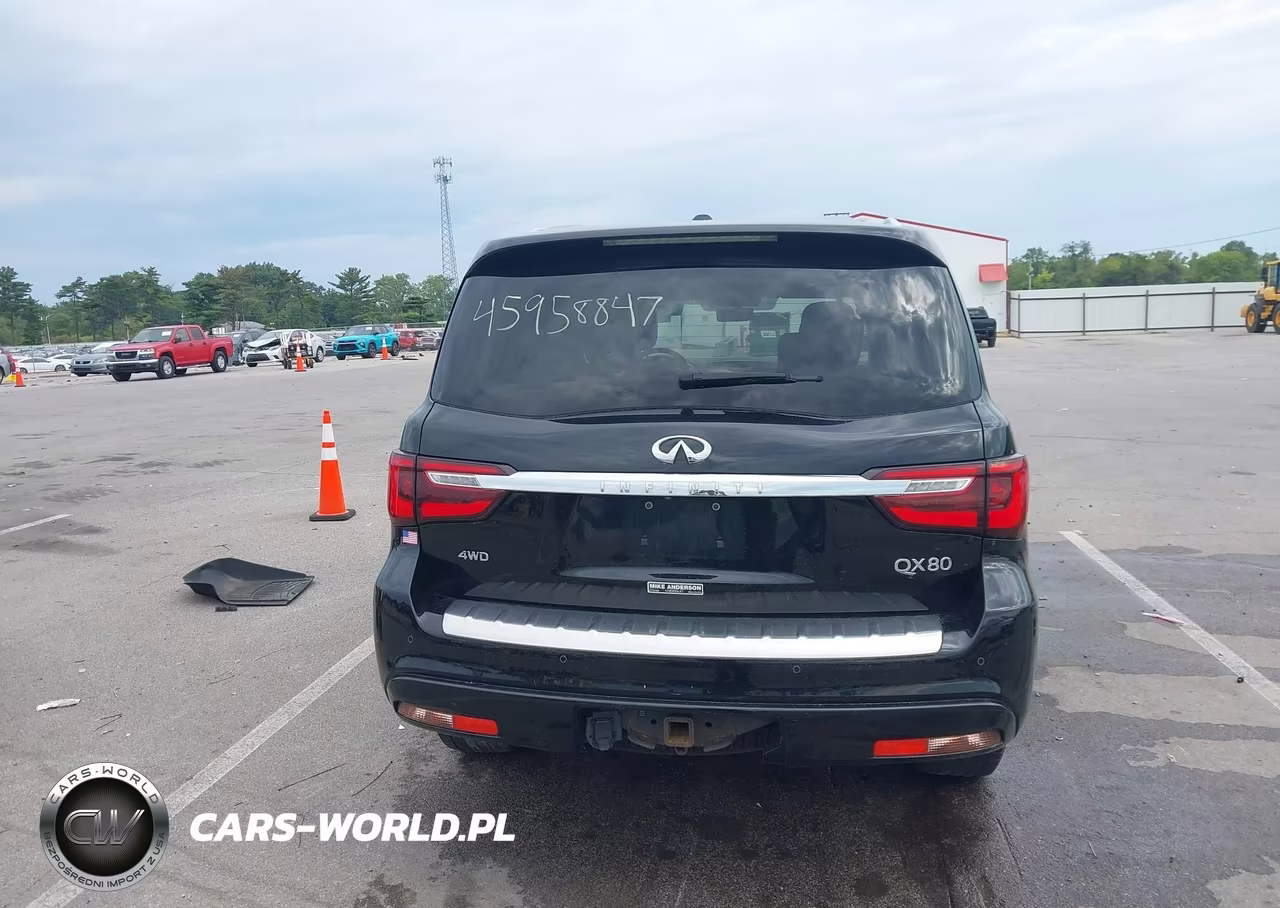 2020 Infiniti Qx80 Luxe Awd VIN:JN8AZ2NE8L9255879 - 16