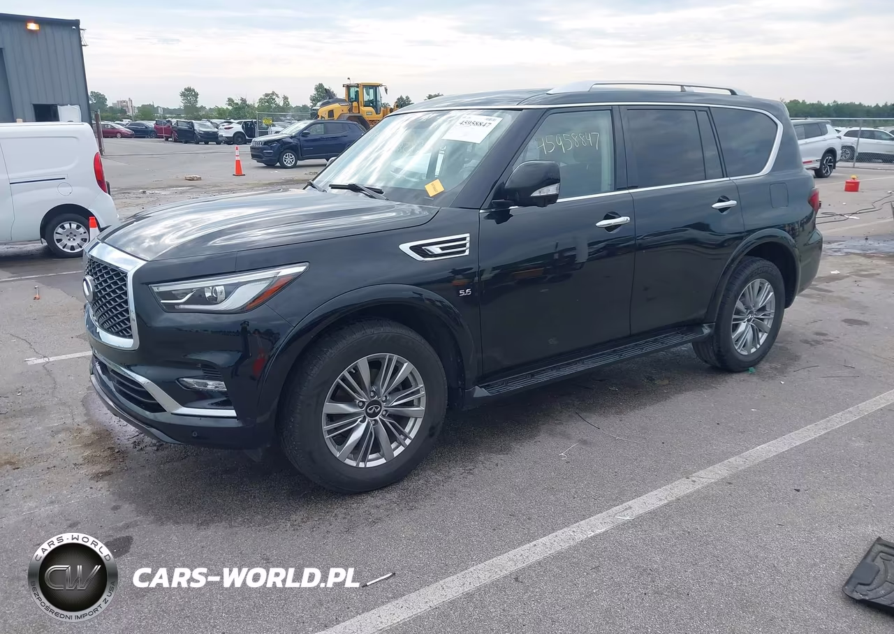 2020 Infiniti Qx80 Luxe Awd VIN:JN8AZ2NE8L9255879 - 2