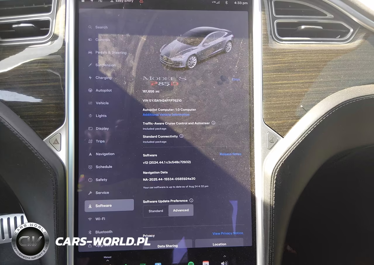 2015 Tesla Model S 70D-85D-P85D VIN:5YJSA1H24FFP76210 - 18