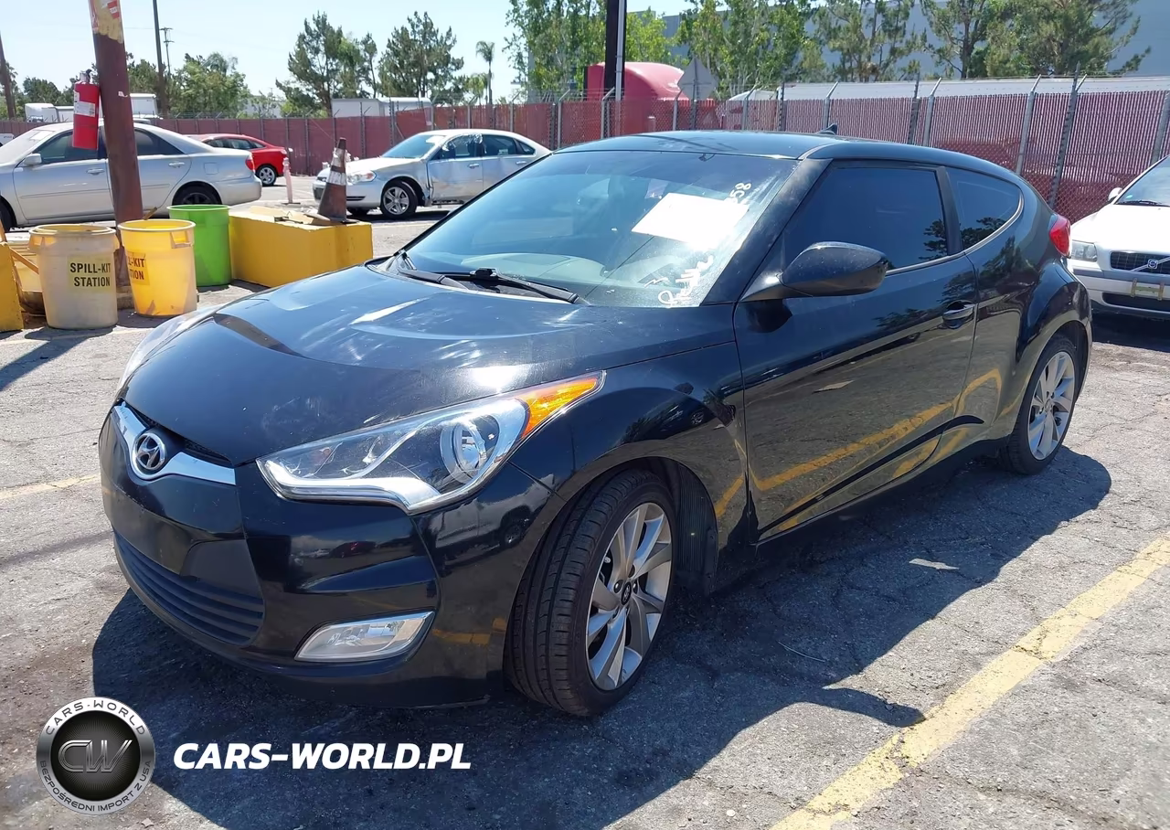2017 Hyundai Veloster VIN:KMHTC6AD8HU309112 - 2