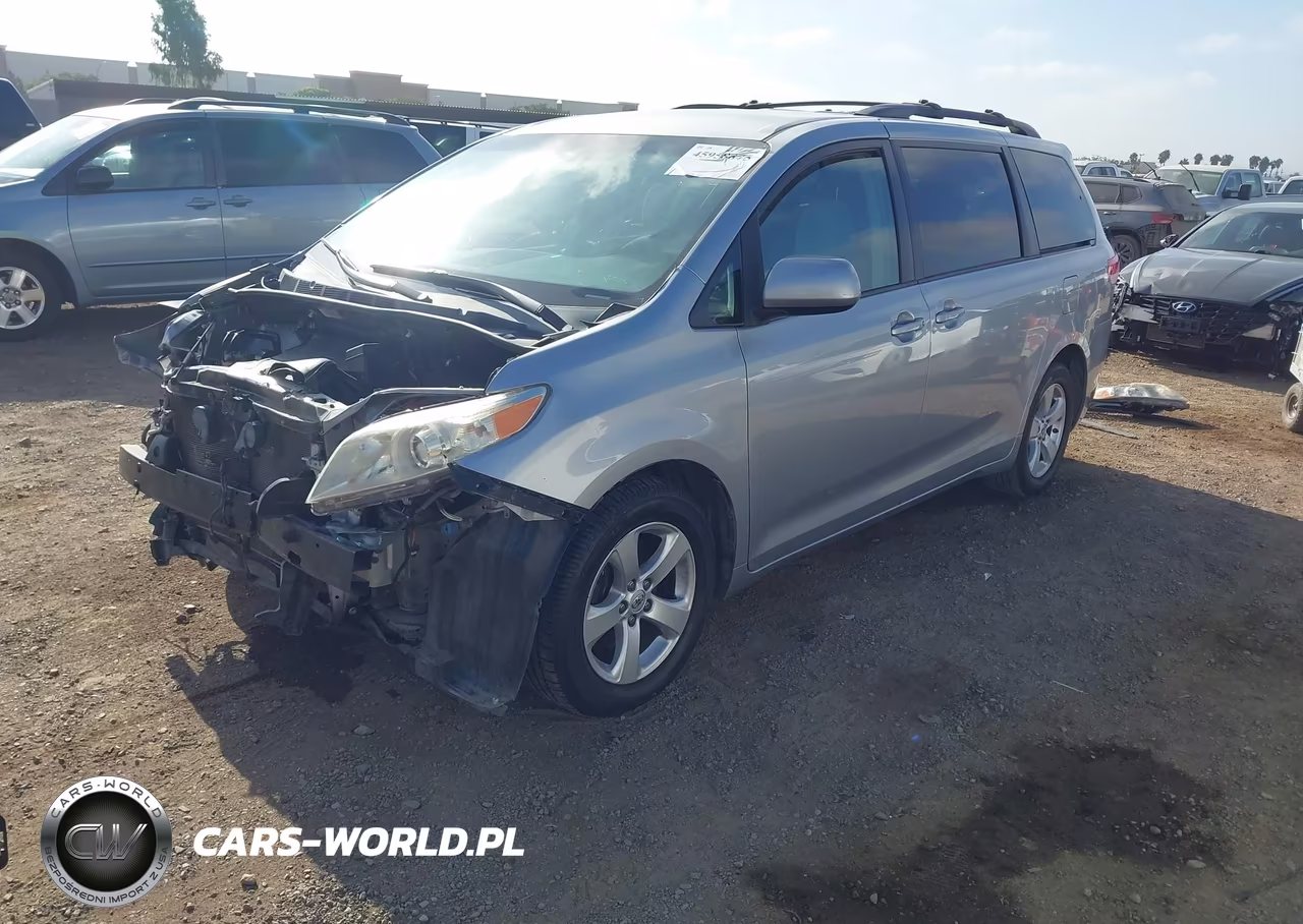 2014 Toyota Sienna Le V6 8 Passenger VIN:5TDKK3DC9ES511705 - 2