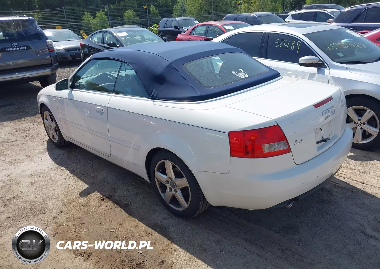 2004 Audi A4 3.0 VIN:WAUAT48H44K014732 - 3