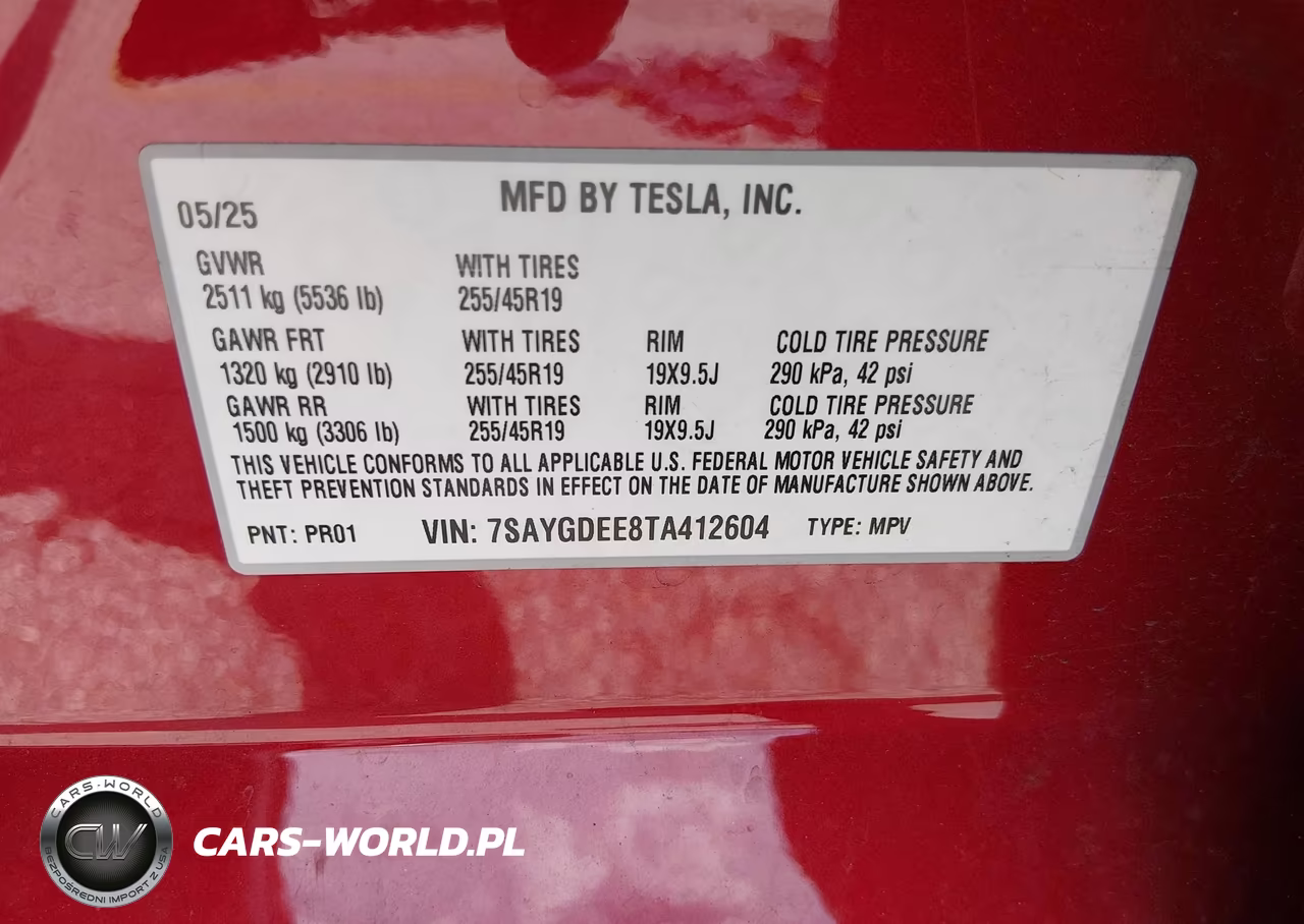 2026 Tesla Model Y All-Wheel Drive-Long Range Launch Series-Premium All-Wheel Drive VIN:7SAYGDEE8TA412604 - 9