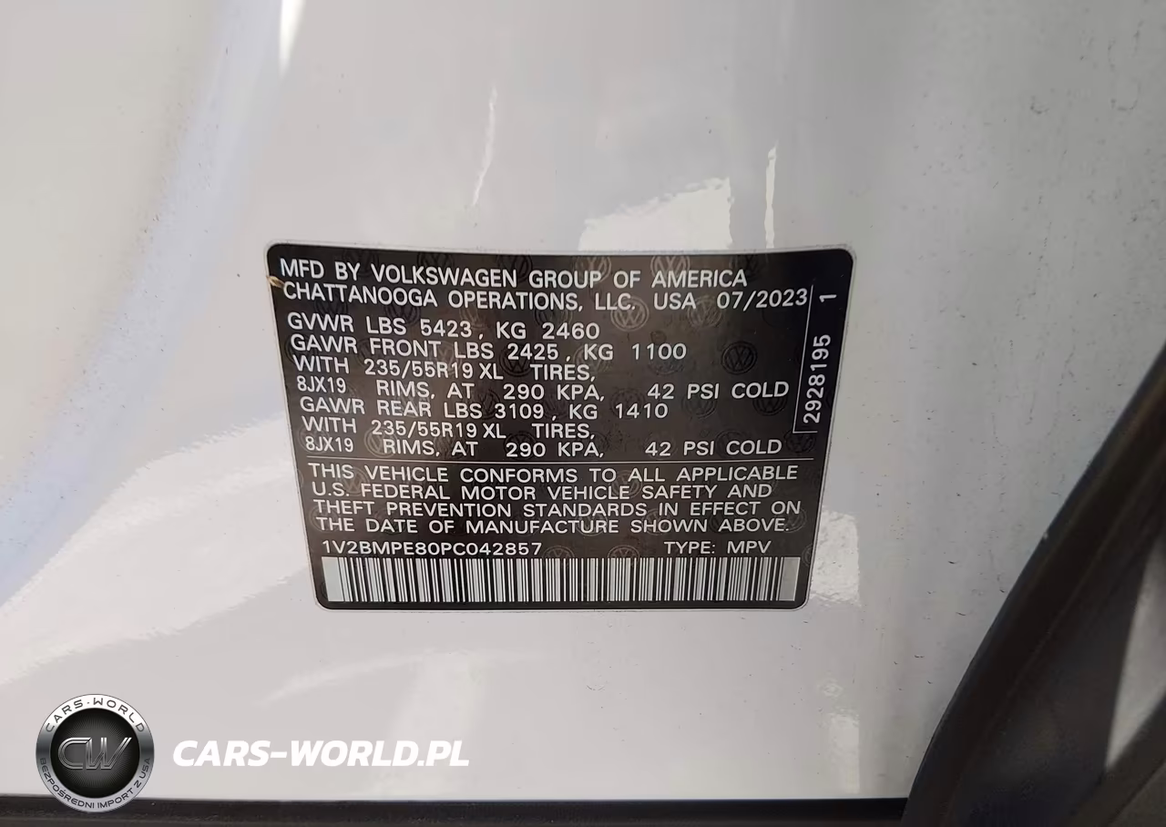 2023 Volkswagen Id.4 Standard VIN:1V2BMPE80PC042857 - 9