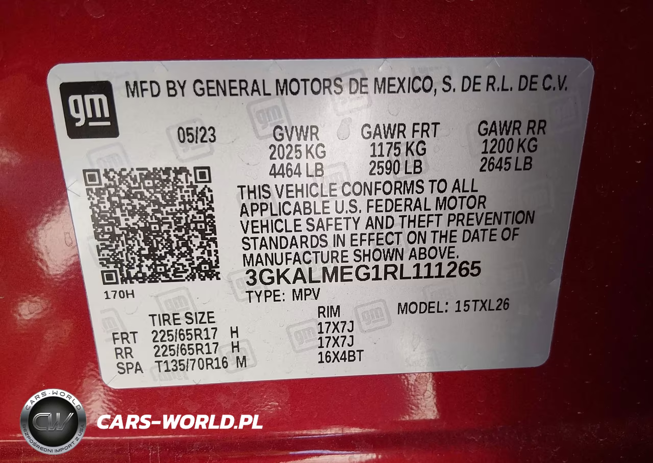 2024 GMC Terrain Fwd Sle VIN:3GKALMEG1RL111265 - 9