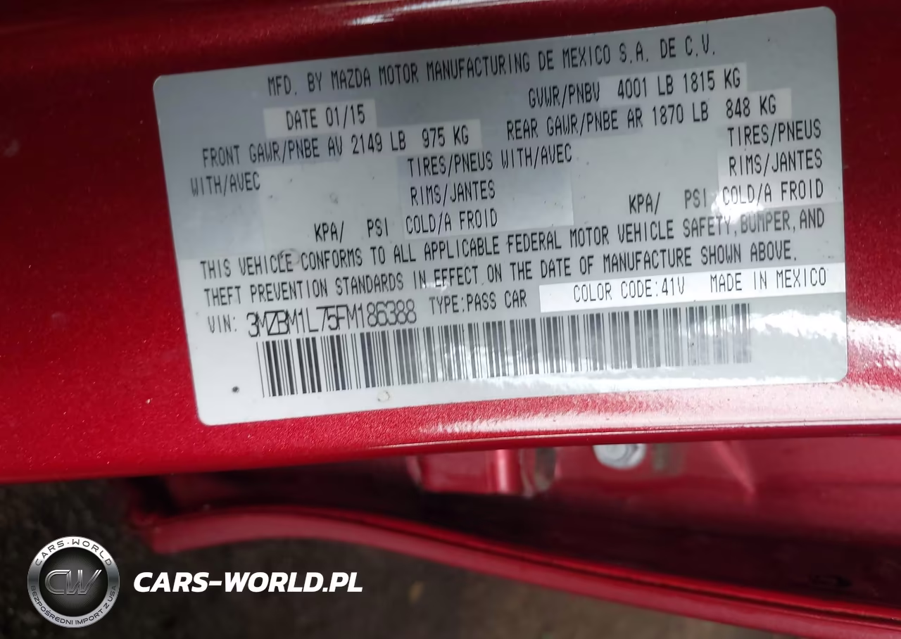 2015 Mazda Mazda3 I Touring VIN:3MZBM1L75FM186388 - 9