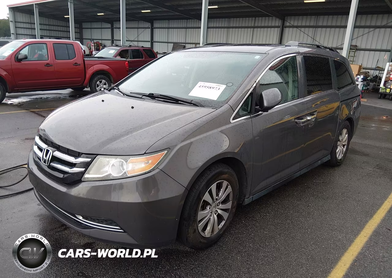 2016 Honda Odyssey Se VIN:5FNRL5H36GB135604 - 2