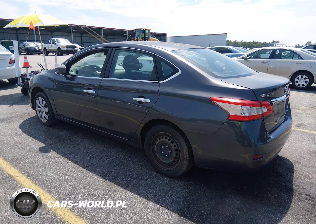 2014 Nissan Sentra Sv VIN:3N1AB7AP7EY232825 - 3