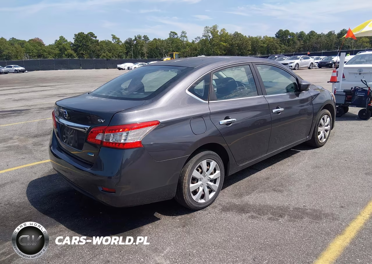 2014 Nissan Sentra Sv VIN:3N1AB7AP7EY232825 - 4