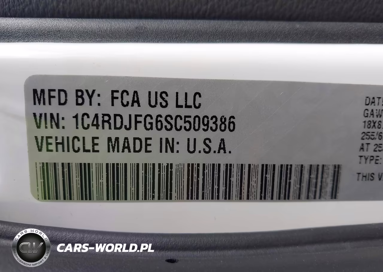 2025 Dodge Durango Pursuit Awd VIN:1C4RDJFG6SC509386 - 9