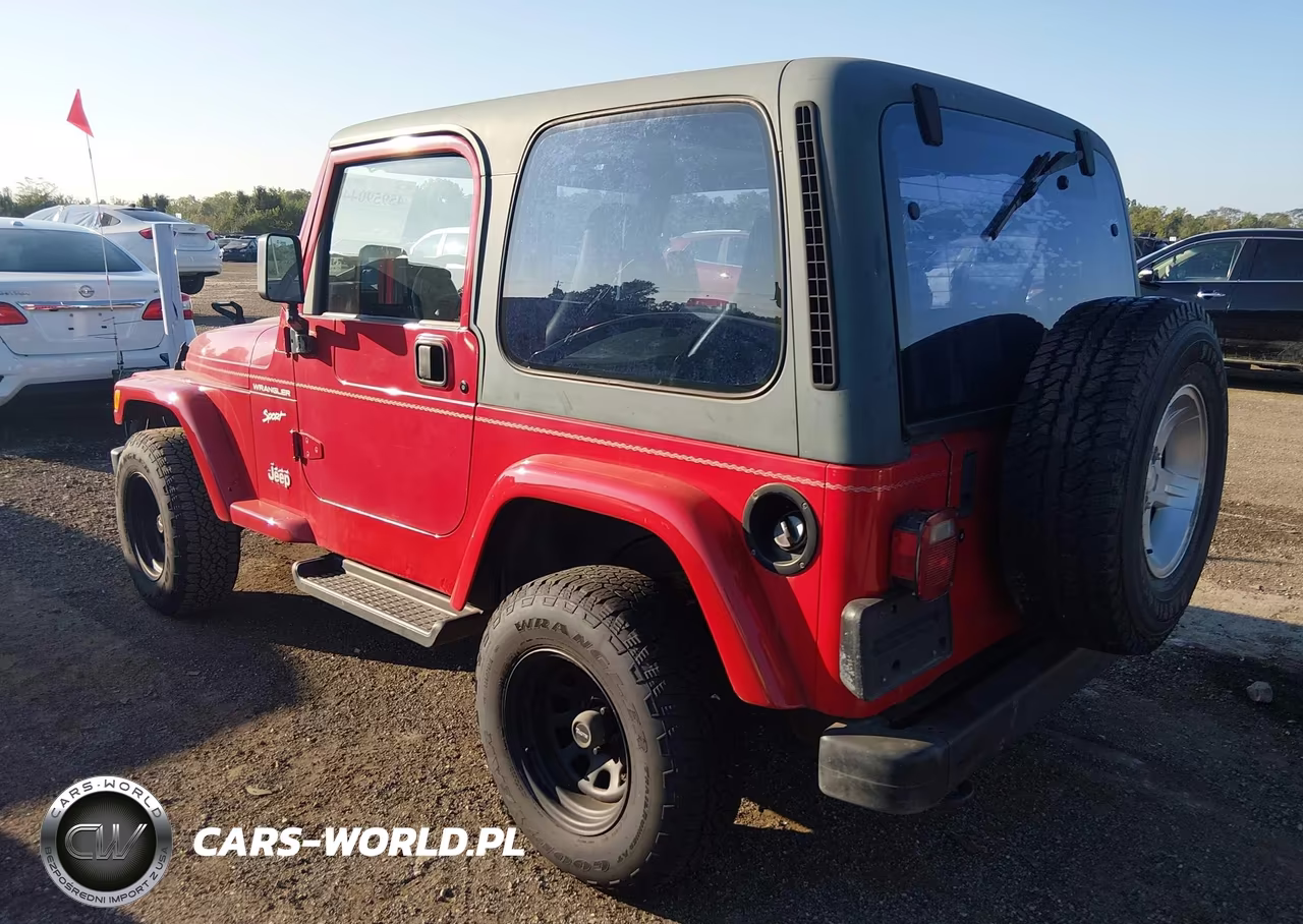 2002 Jeep Wrangler Sport VIN:1J4FA49S62P731779 - 3