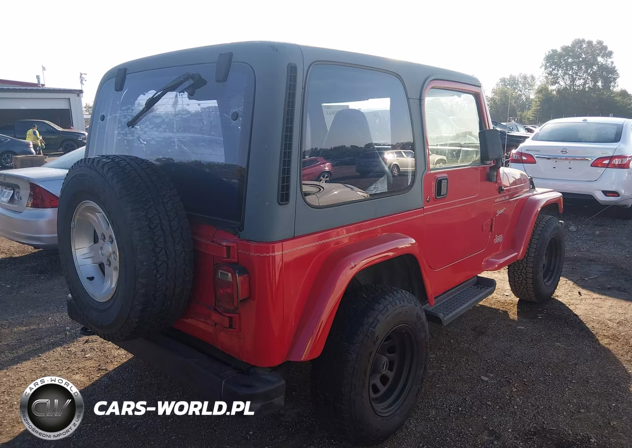 2002 Jeep Wrangler Sport VIN:1J4FA49S62P731779 - 4