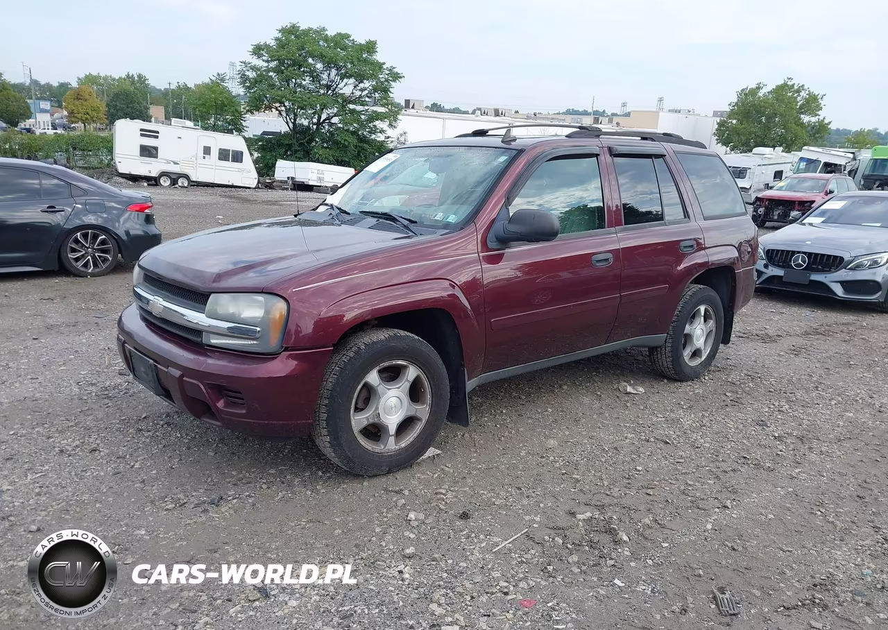 2007 Chevrolet Trailblazer Ls VIN:1GNDT13S372299484 - 2