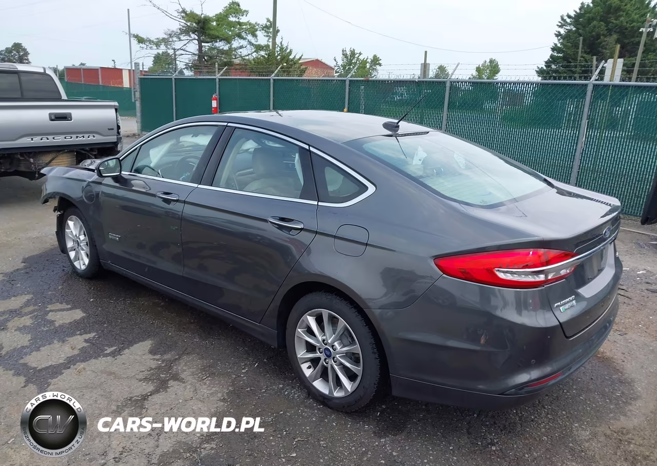 2018 Ford Fusion Energi Se Luxury VIN:3FA6P0PU3JR193248 - 3
