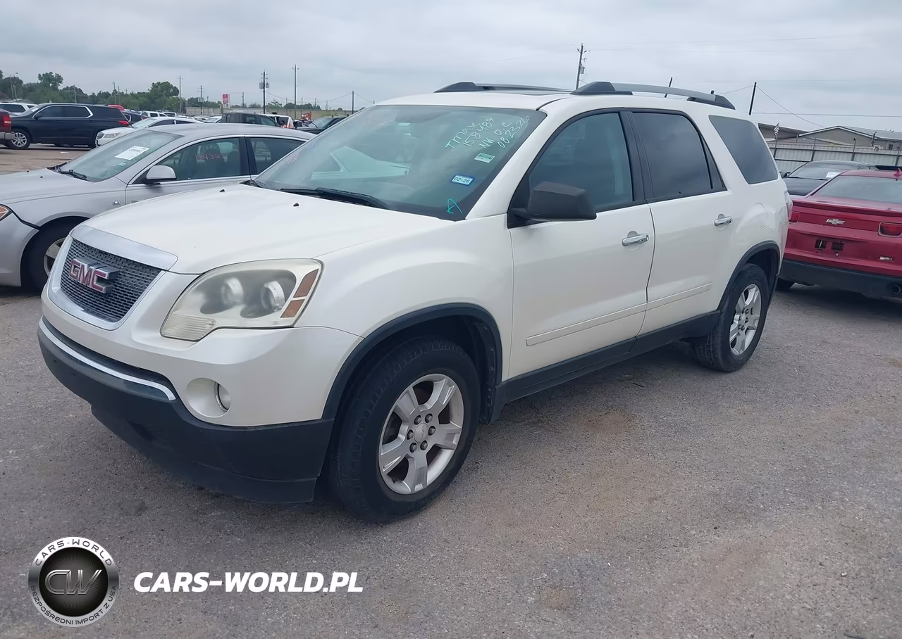 2011 GMC Acadia Sle VIN:1GKKRPED6BJ158489 - 2