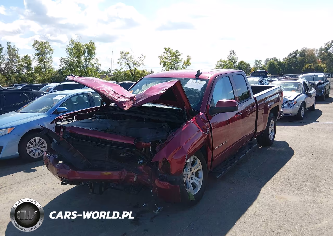 2018 Chevrolet Silverado 1500 2Lt VIN:1GCVKREC1JZ380440 - 2