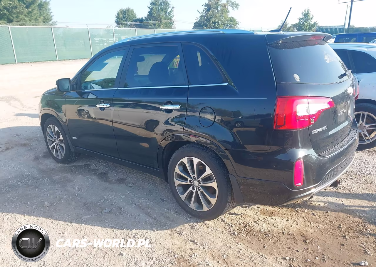 2014 Kia Sorento Sx V6 VIN:5XYKWDA78EG540210 - 3