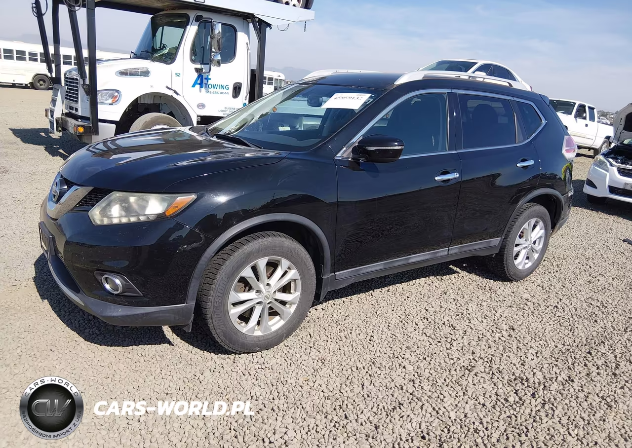2015 Nissan Rogue Sv VIN:5N1AT2MKXFC850174 - 2