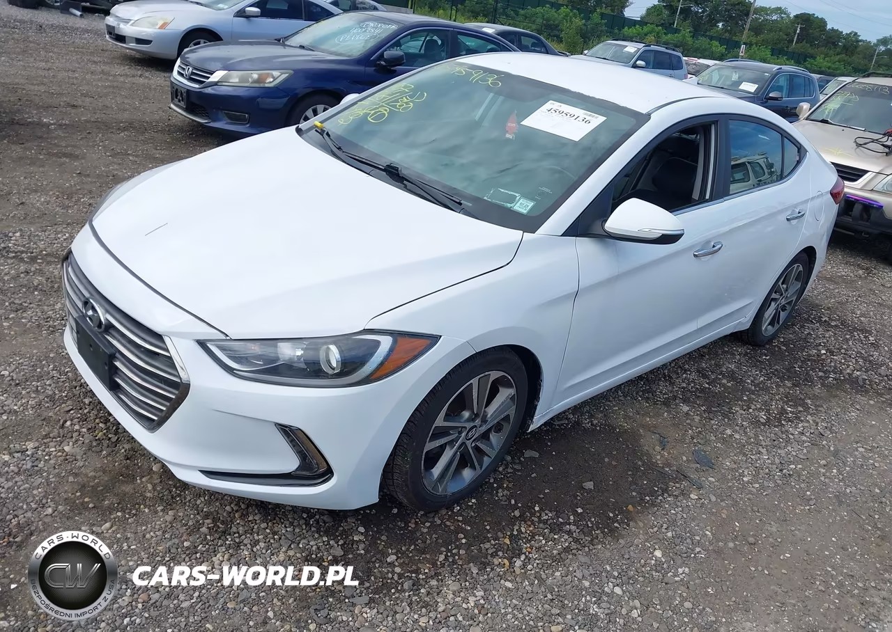 2017 Hyundai Elantra Limited VIN:5NPD84LF6HH005381 - 2