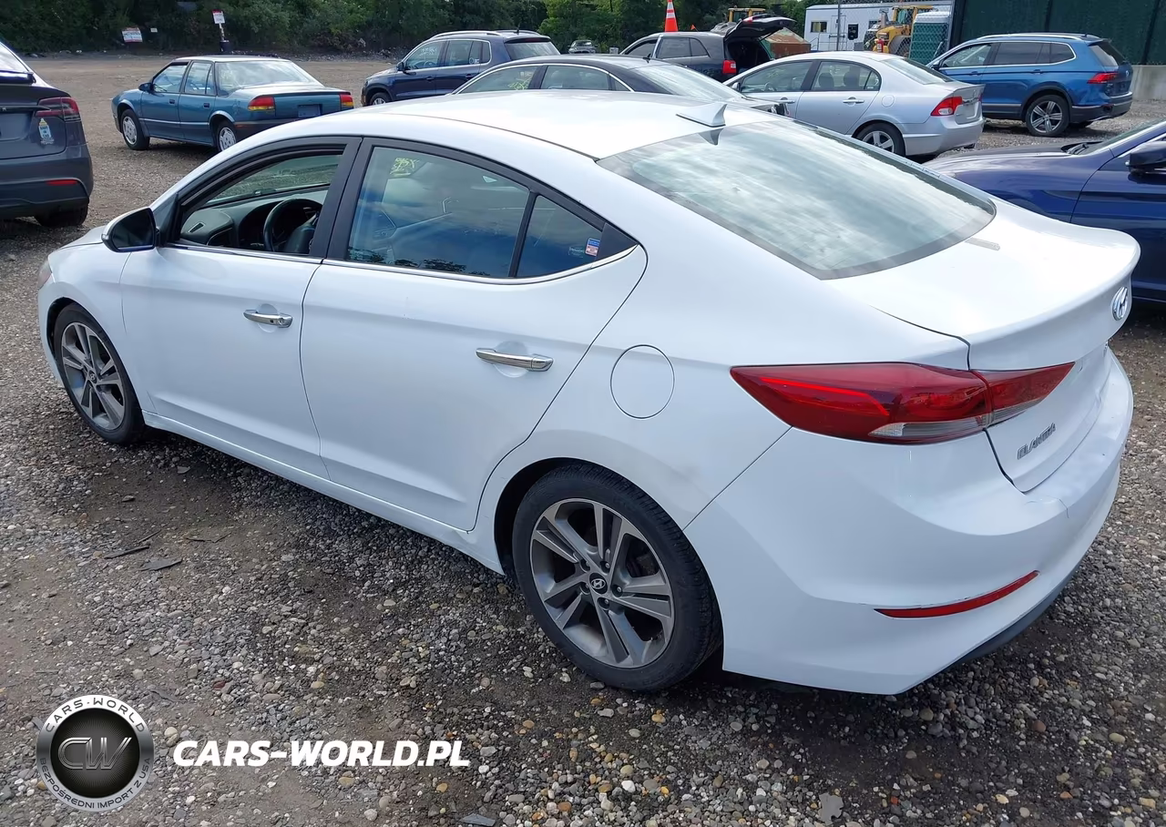 2017 Hyundai Elantra Limited VIN:5NPD84LF6HH005381 - 3