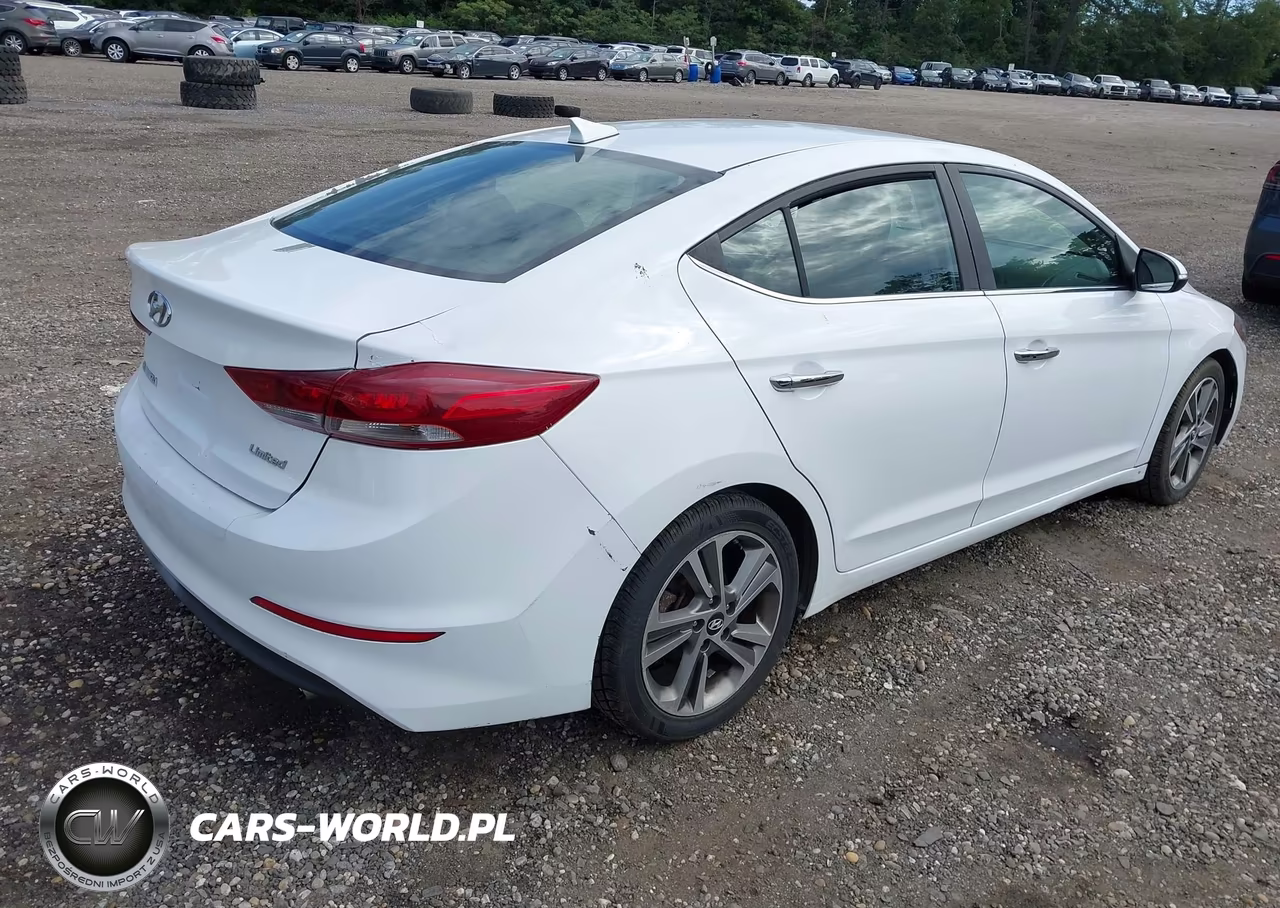 2017 Hyundai Elantra Limited VIN:5NPD84LF6HH005381 - 4