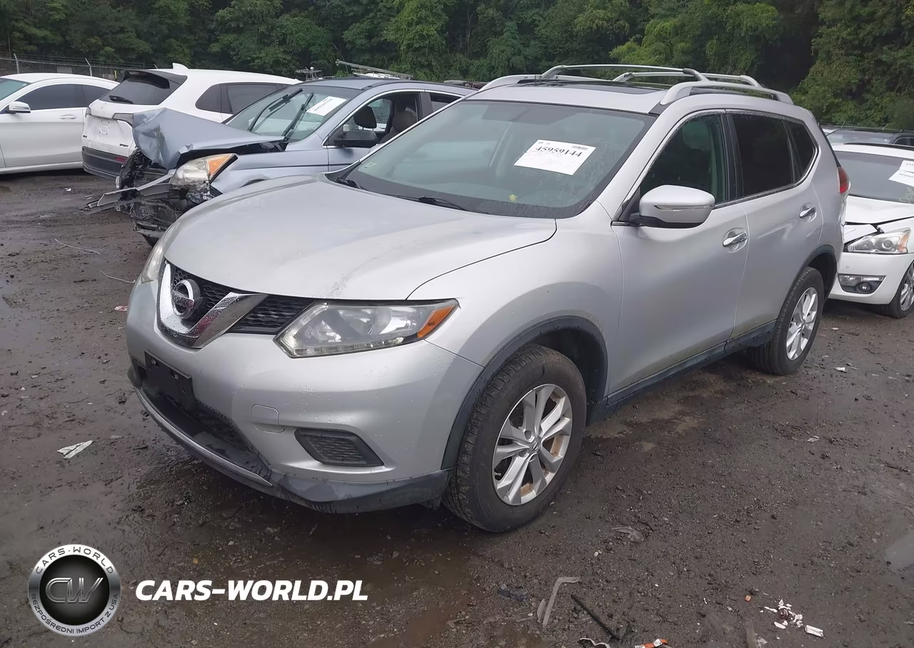 2015 Nissan Rogue Sv VIN:5N1AT2MV2FC894244 - 2