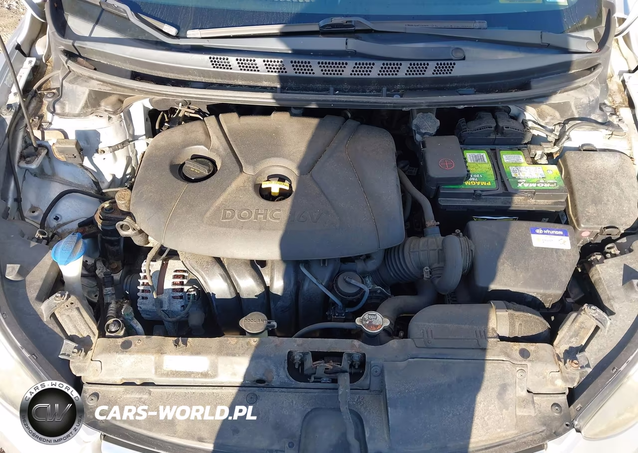 2014 Hyundai Elantra Se VIN:KMHDH4AE6EU140836 - 10