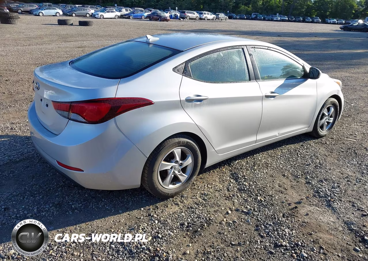 2014 Hyundai Elantra Se VIN:KMHDH4AE6EU140836 - 4
