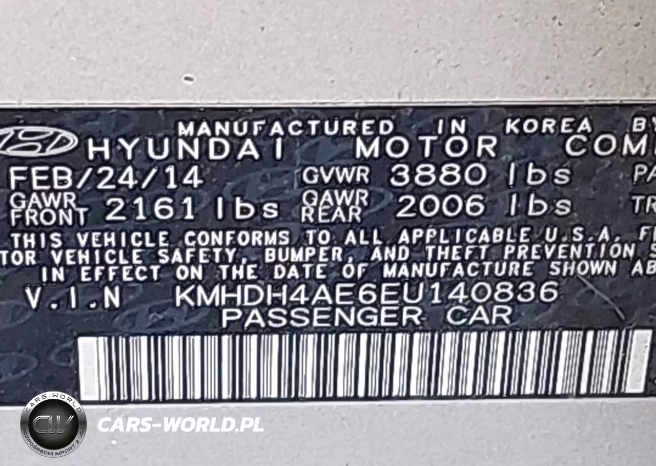 2014 Hyundai Elantra Se VIN:KMHDH4AE6EU140836 - 9