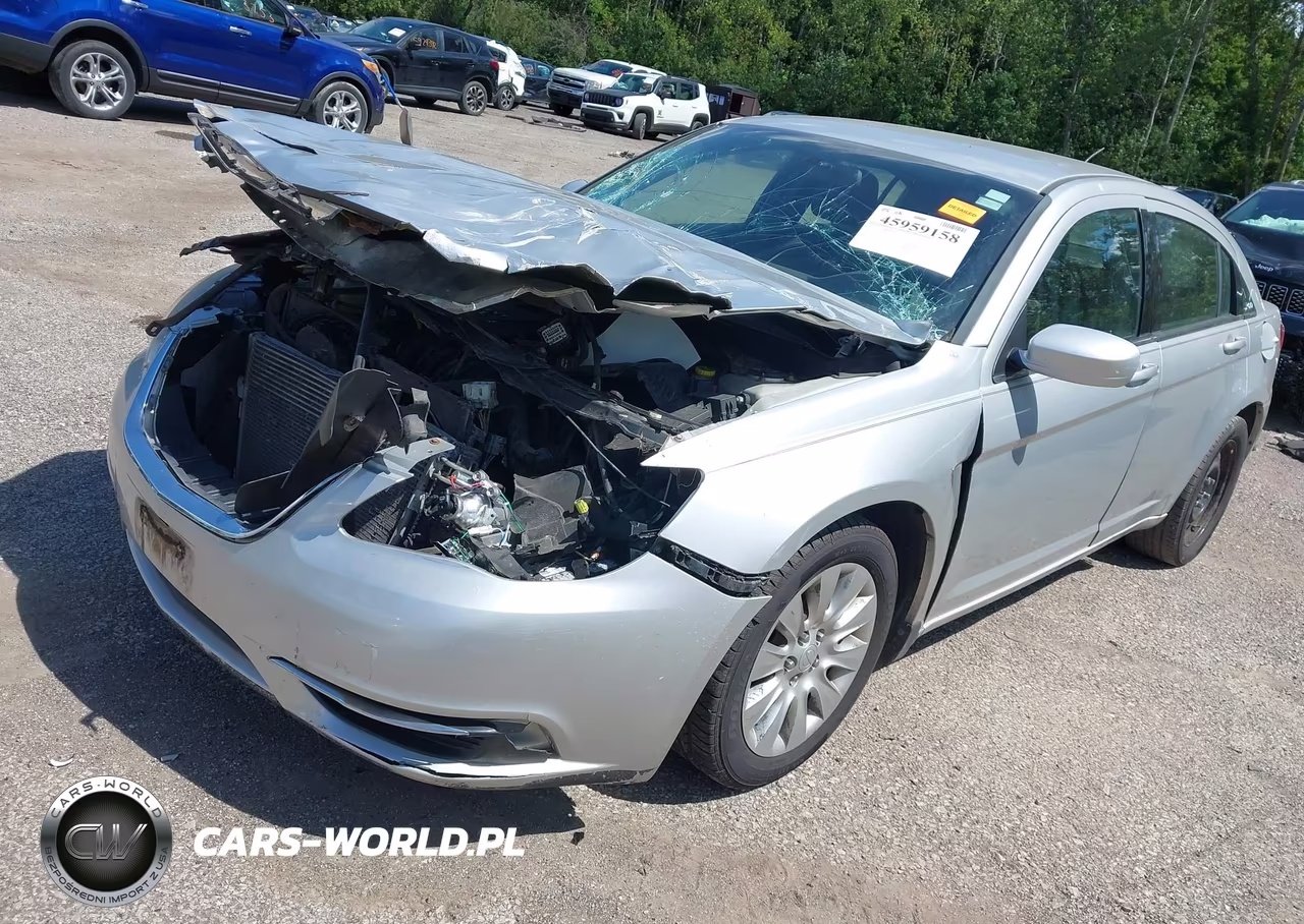 2012 Chrysler 200 Lx VIN:1C3CCBAB0CN204552 - 2