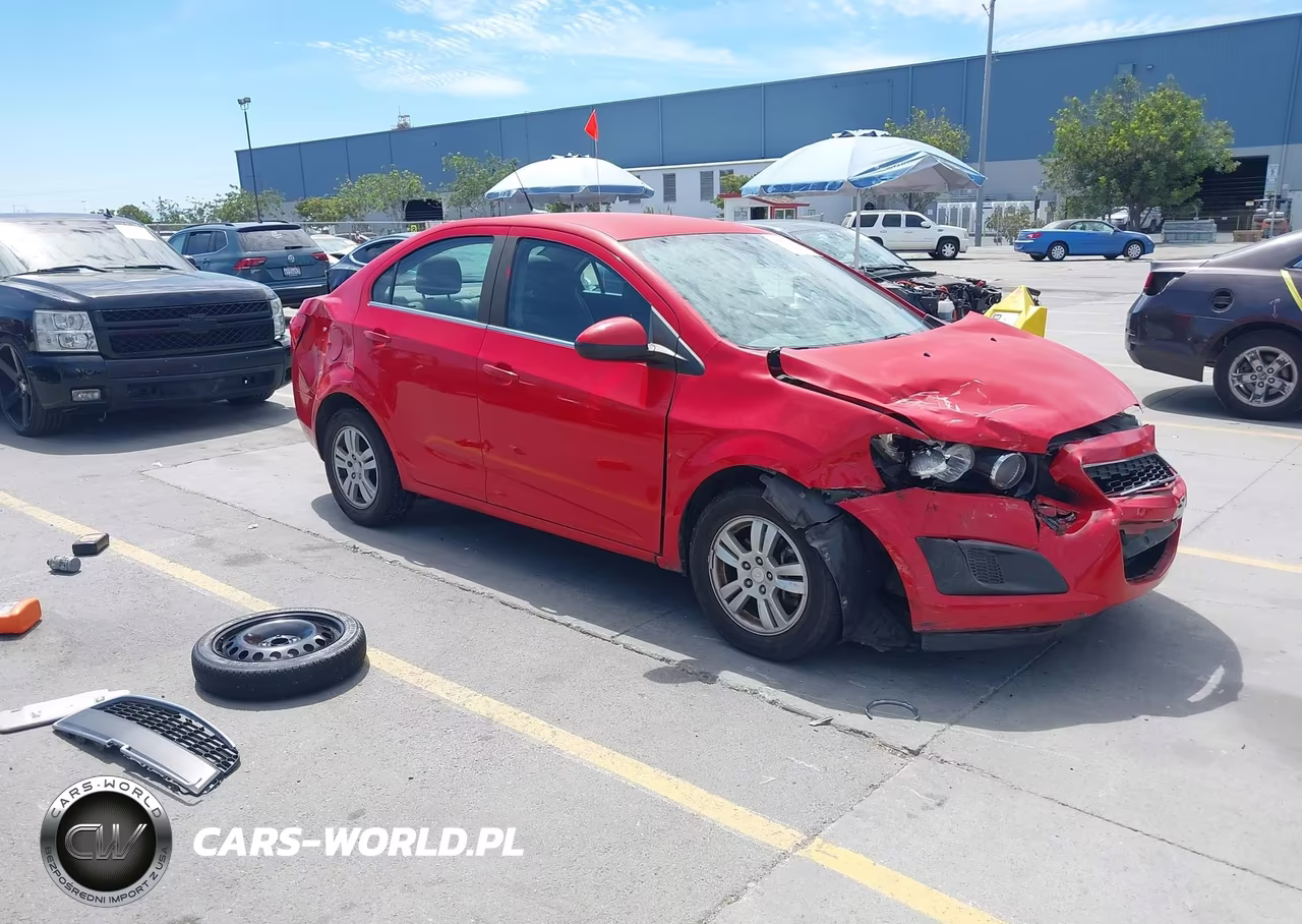 2013 Chevrolet Sonic Lt Auto VIN:1G1JC5SBXD4178688 - 1