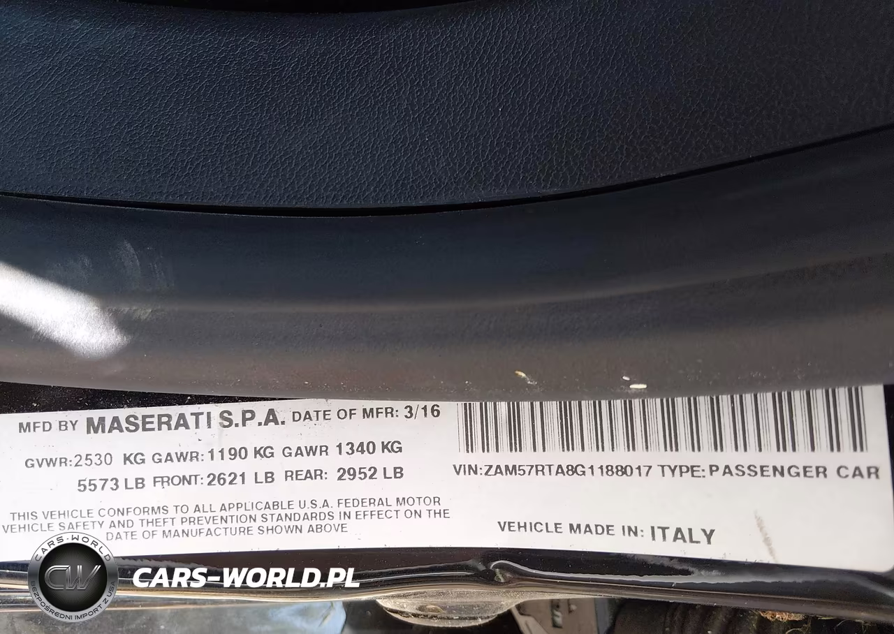 2016 Maserati Ghibli S Q4 VIN:ZAM57RTA8G1188017 - 9