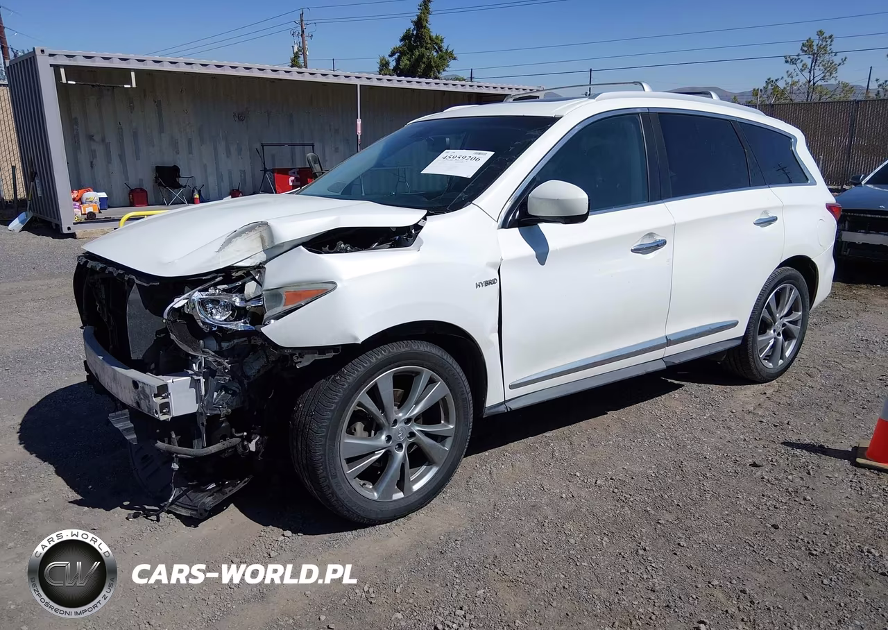 2014 Infiniti Qx60 Hybrid VIN:5N1CL0MM9EC545570 - 2