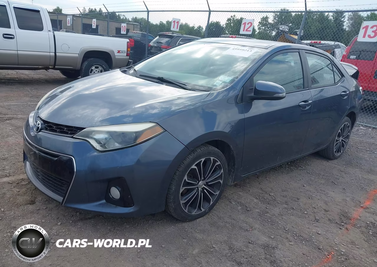 2015 Toyota Corolla S Plus VIN:2T1BURHE7FC353514 - 2