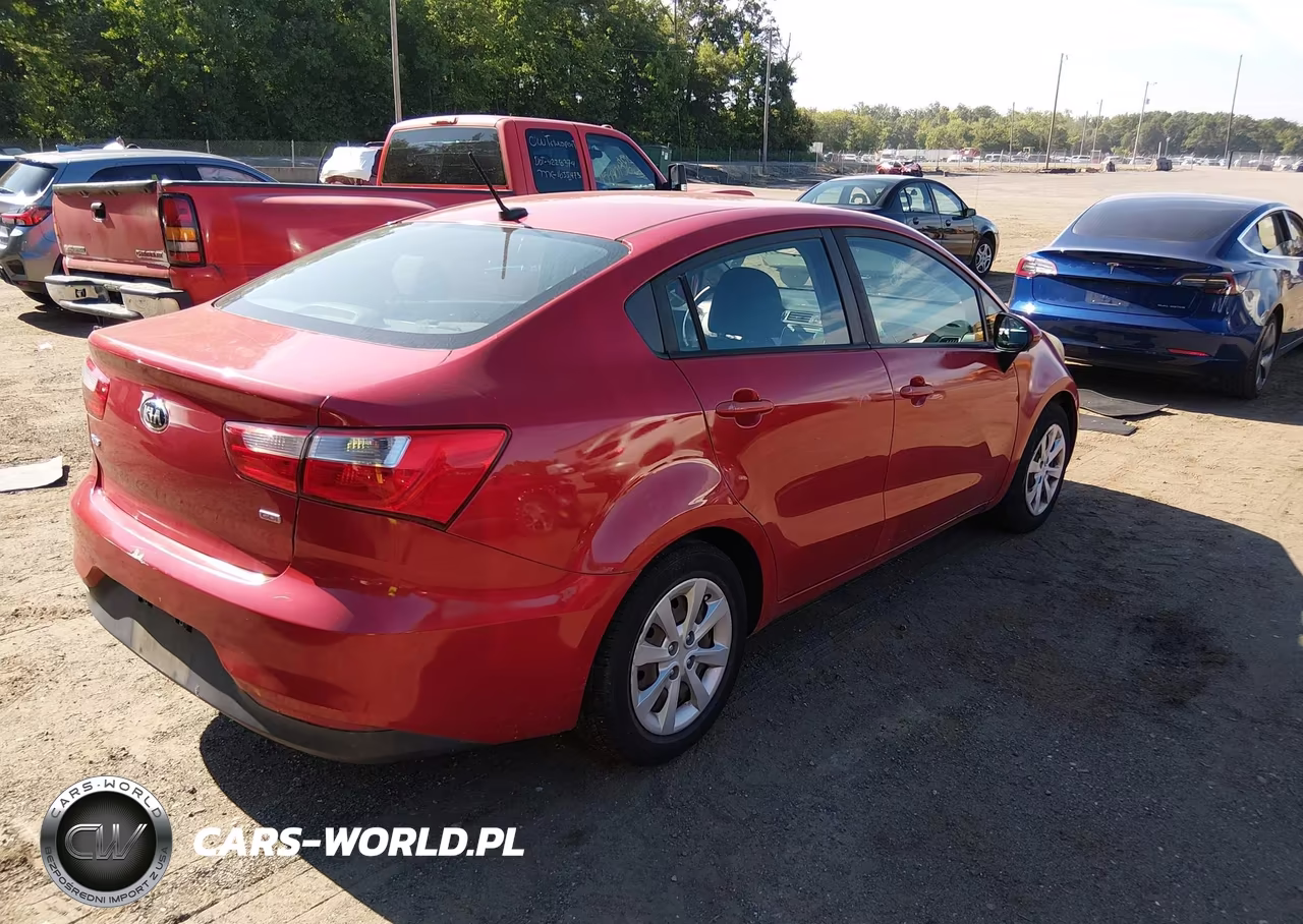 2017 Kia Rio Lx VIN:KNADM4A37H6015560 - 4