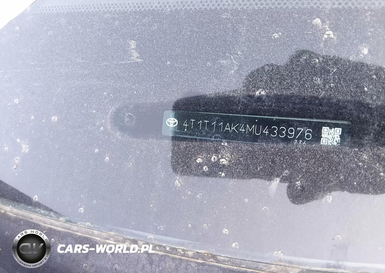 2021 Toyota Camry Se VIN:4T1T11AK4MU433976 - 9