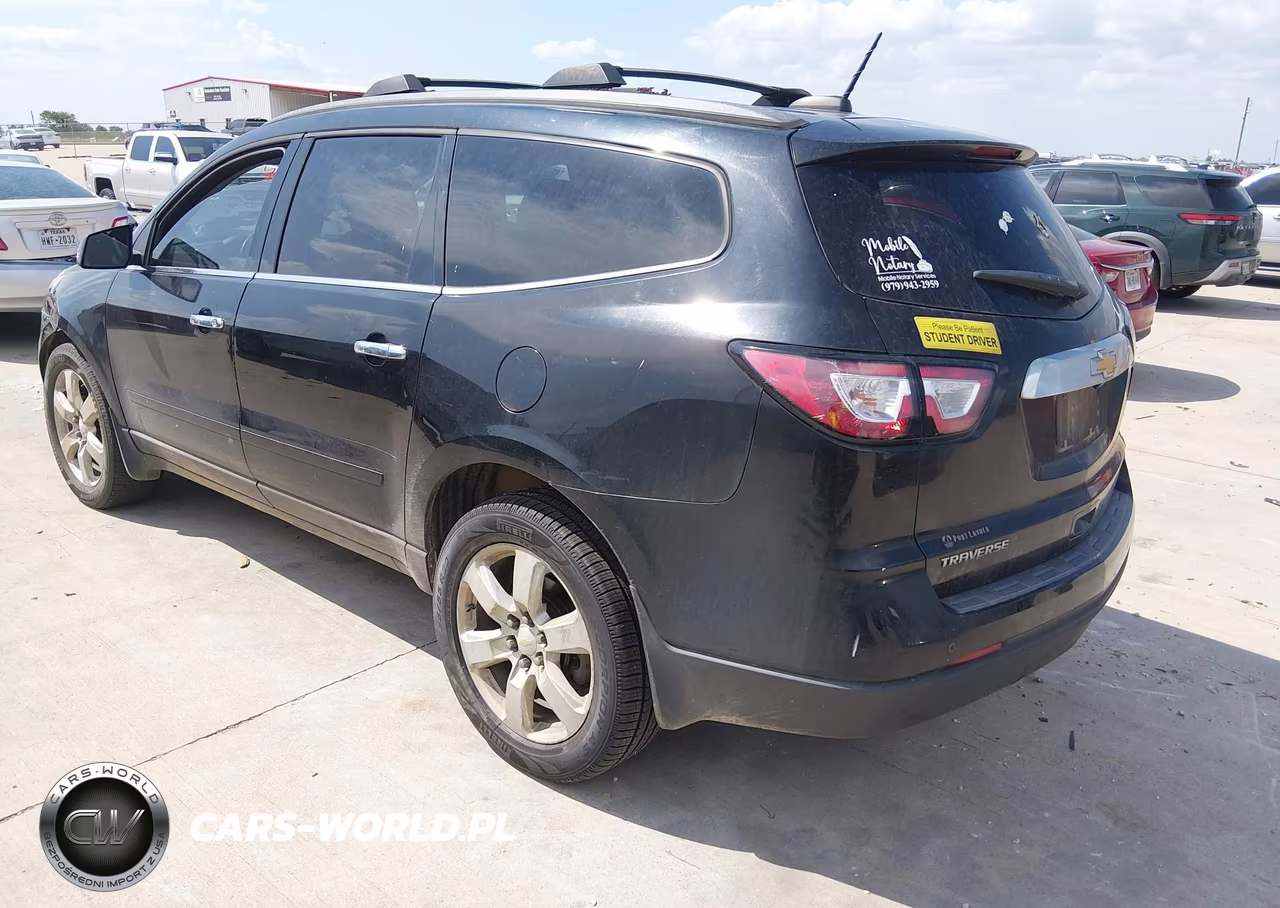 2017 Chevrolet Traverse Lt VIN:1GNKRGKD3HJ175010 - 3