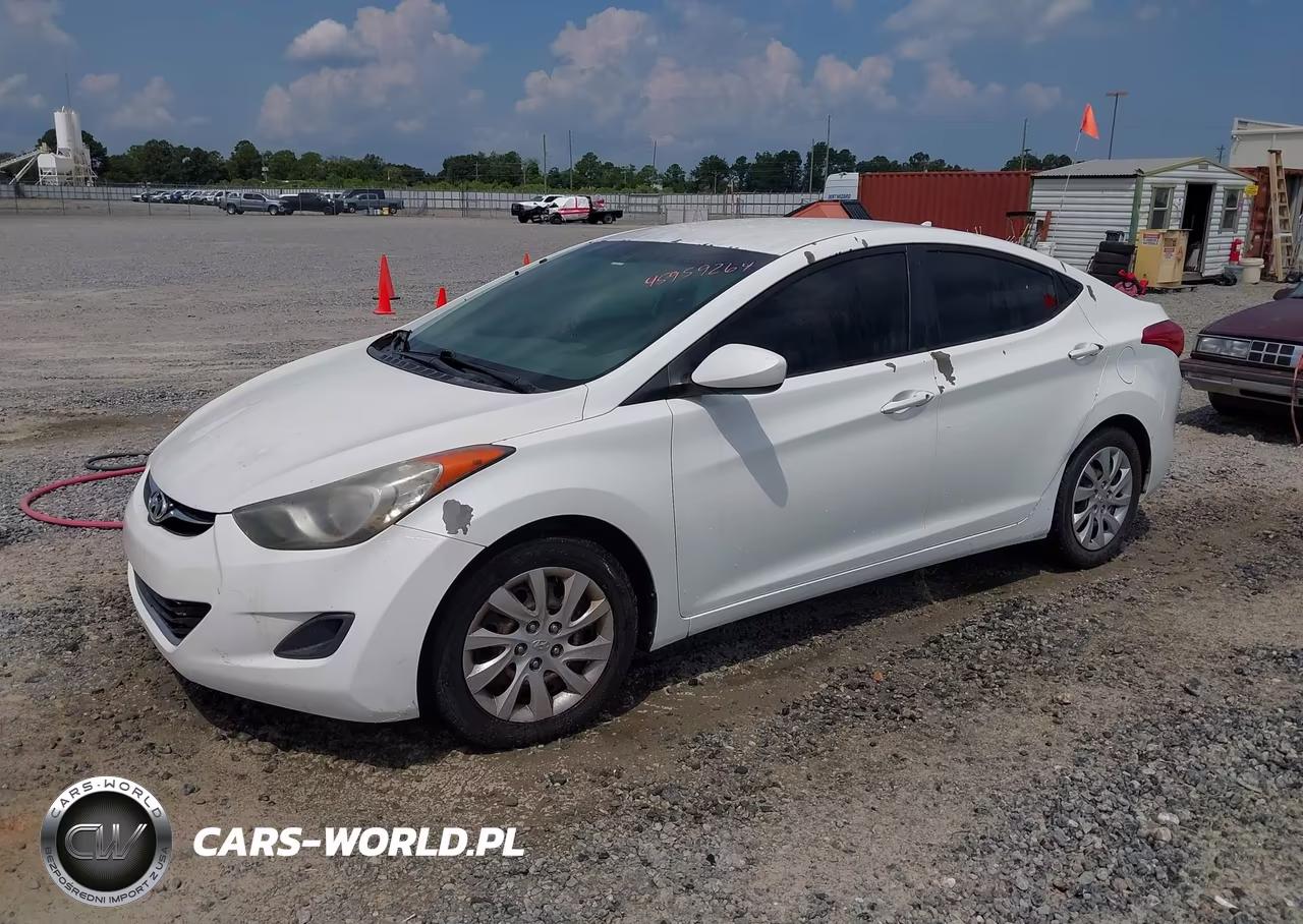 2012 Hyundai Elantra Gls VIN:5NPDH4AEXCH104157 - 2