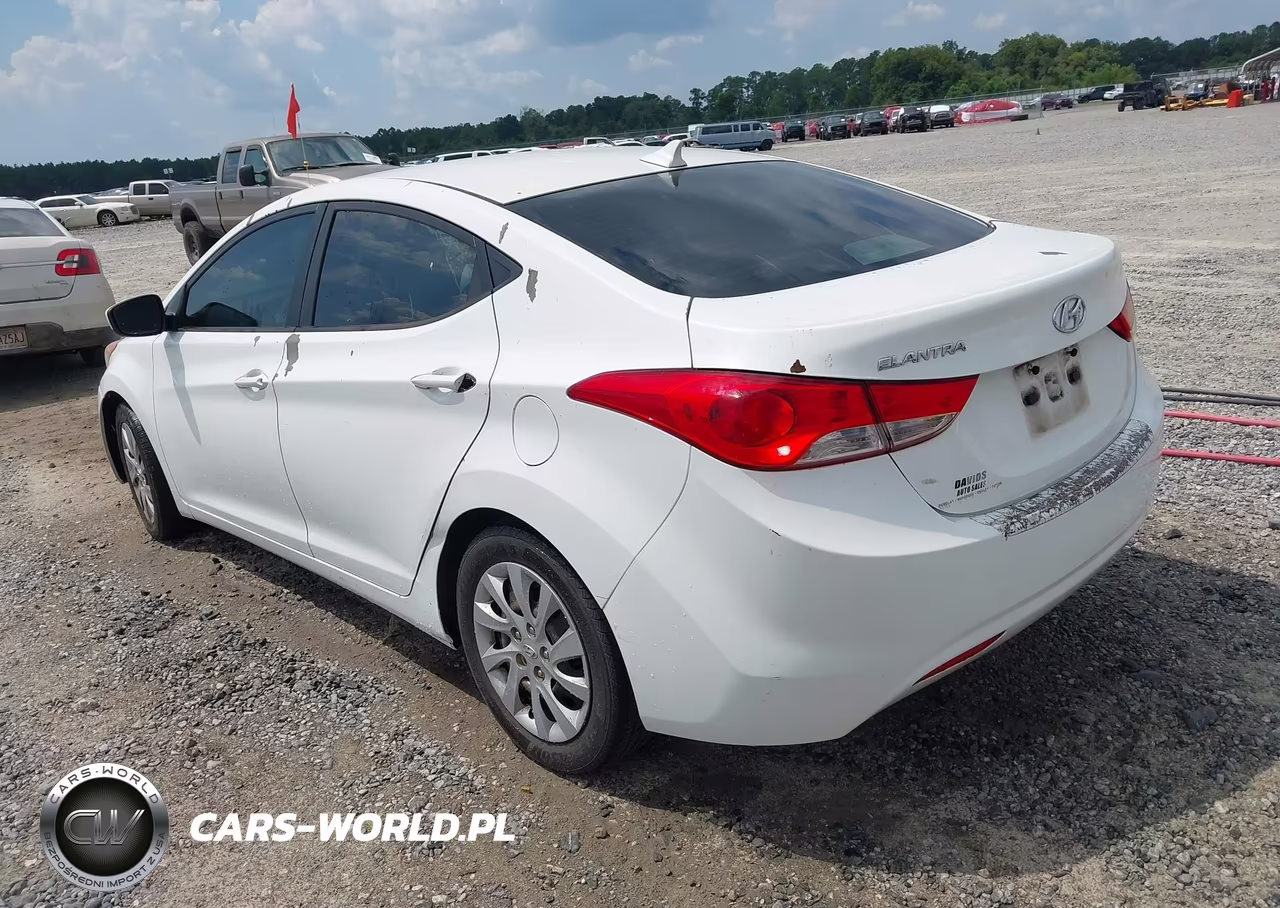 2012 Hyundai Elantra Gls VIN:5NPDH4AEXCH104157 - 3