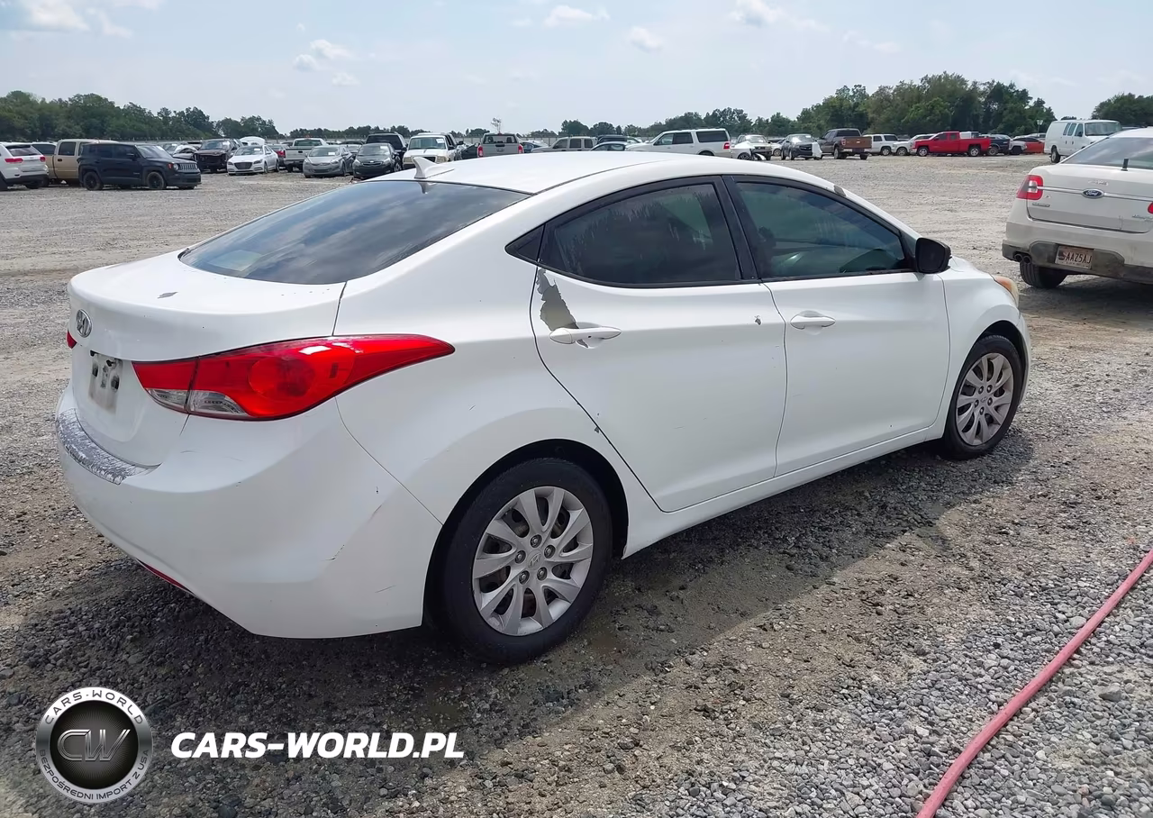 2012 Hyundai Elantra Gls VIN:5NPDH4AEXCH104157 - 4