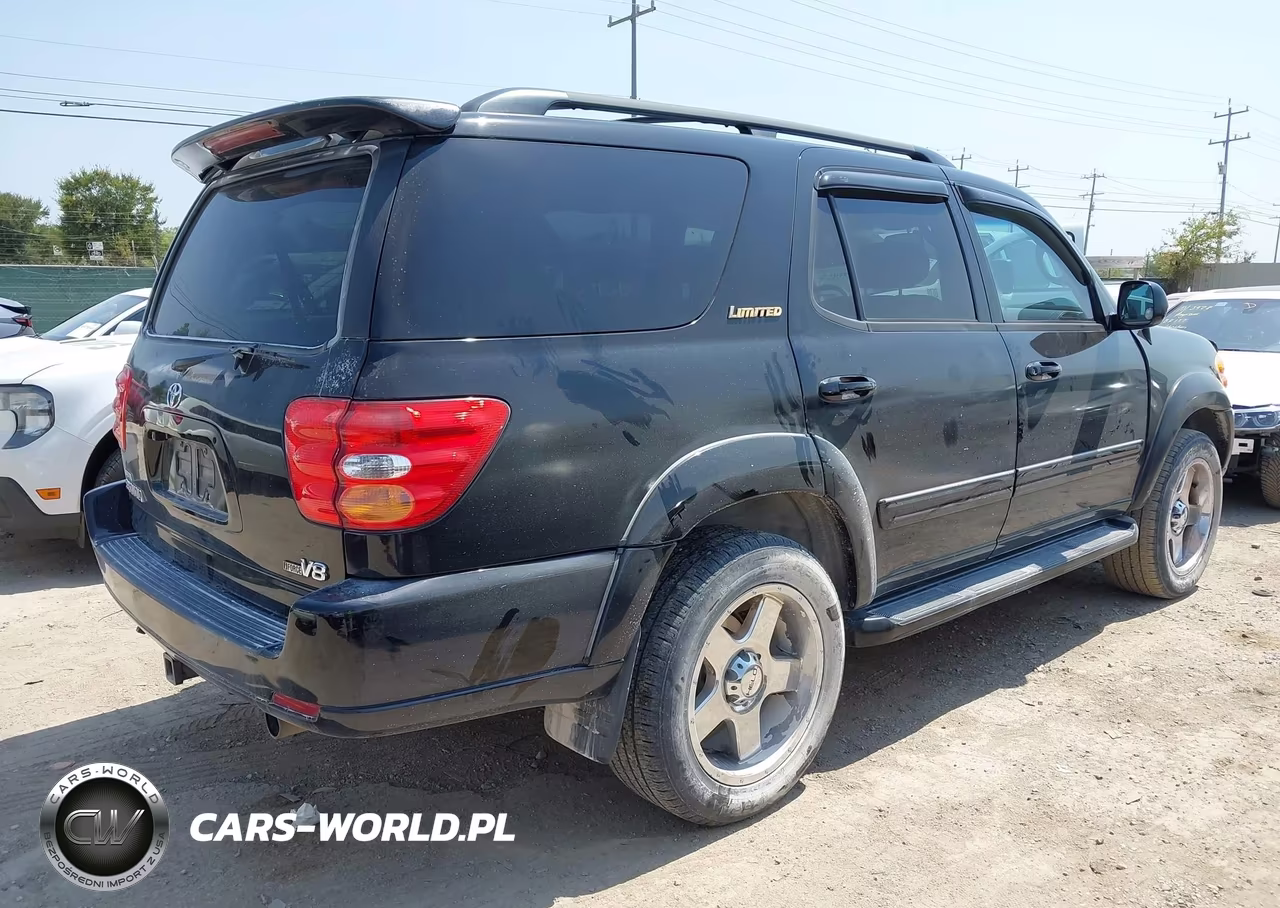 2004 Toyota Sequoia Limited V8 VIN:5TDZT38AX4S209391 - 4