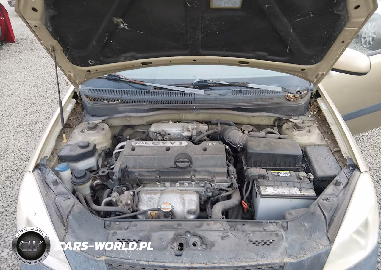 2008 Kia Rio Lx VIN:KNADE123X86356476 - 10