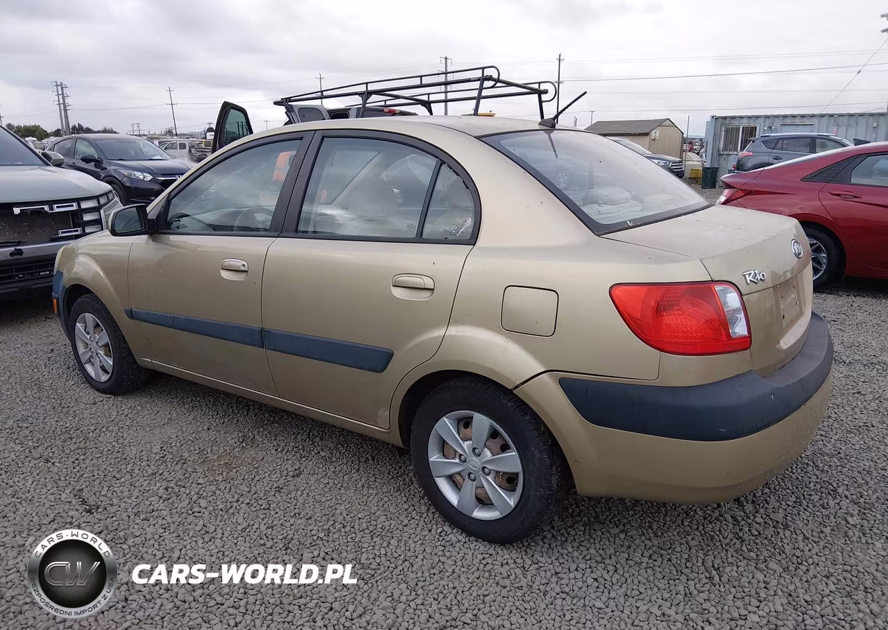 2008 Kia Rio Lx VIN:KNADE123X86356476 - 3