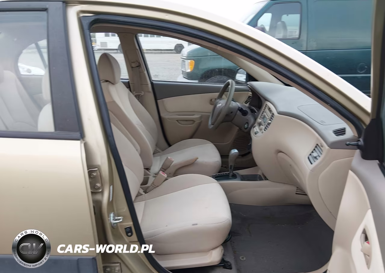 2008 Kia Rio Lx VIN:KNADE123X86356476 - 5