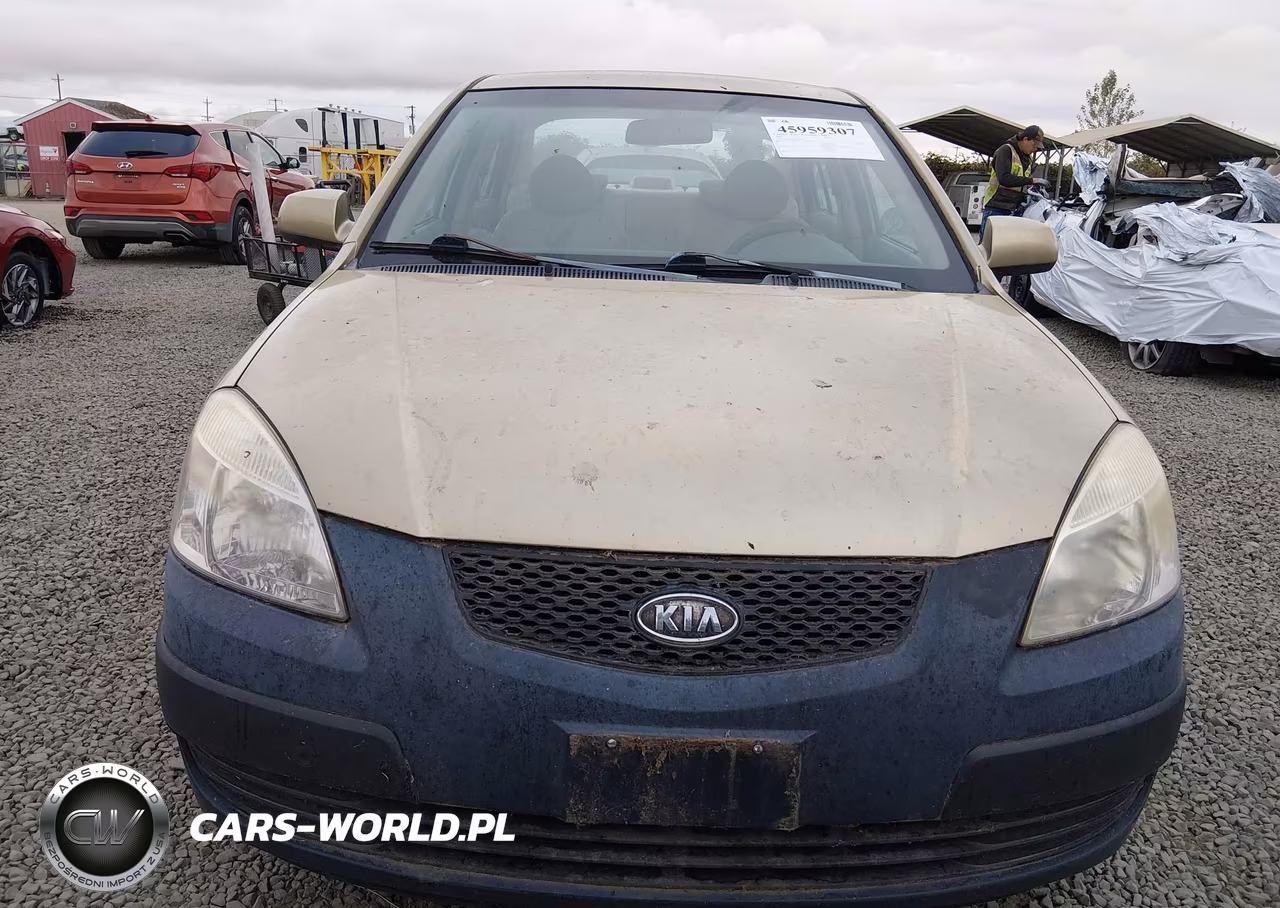 2008 Kia Rio Lx VIN:KNADE123X86356476 - 6