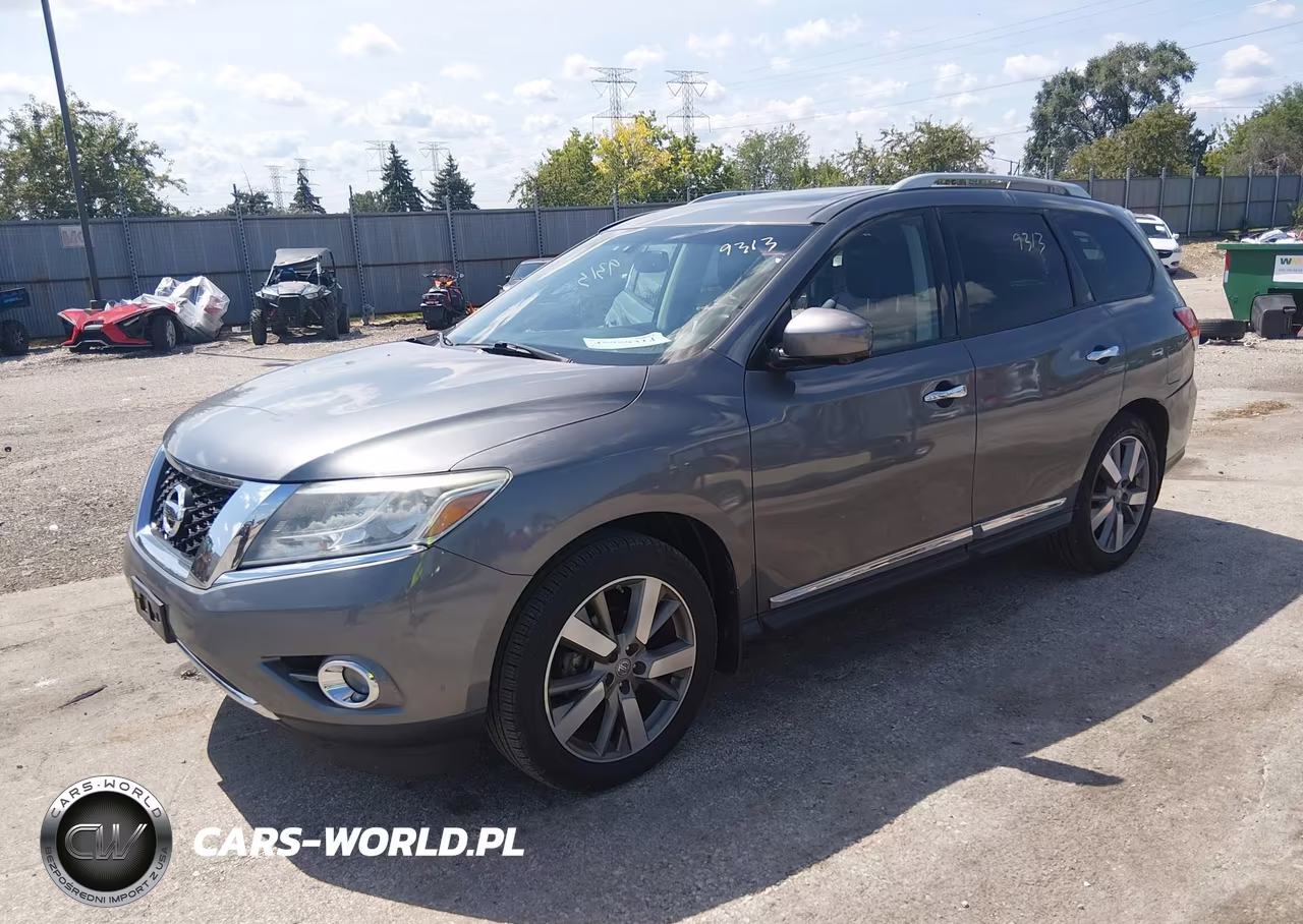 2015 Nissan Pathfinder Platinum VIN:5N1AR2MMXFC631182 - 2